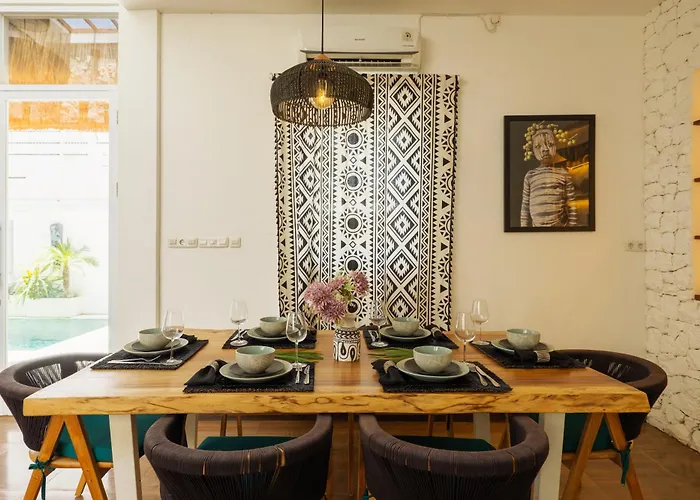 Karibu Canggu-2br With Pool & Rooftop فيلة تْشانغو