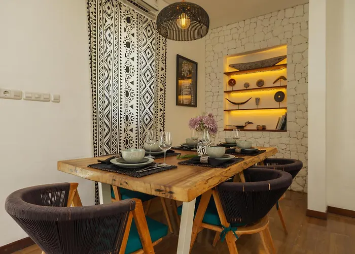 Karibu Canggu-2br With Pool & Rooftop فيلة