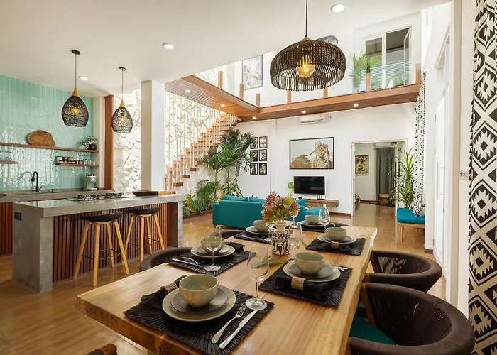 Karibu Canggu-2br With Pool & Rooftop فيلة تْشانغو