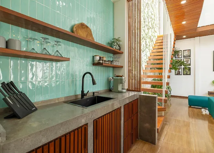 Karibu Canggu-2br With Pool & Rooftop تْشانغو