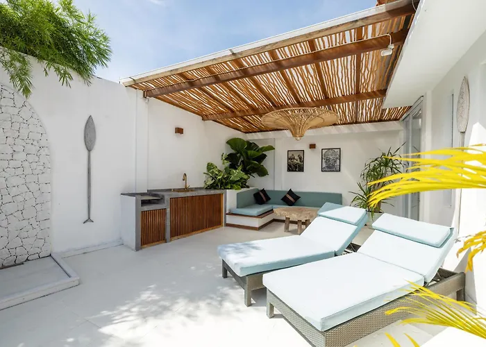 Karibu Canggu-2br With Pool & Rooftop فيلة *